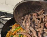 A picture of step 5 of Thai Drunken Noodles w/ Beef & Tofu| Pad Kee Mao.