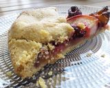Une image de l'étape 4 de Tarte rustique aux nectarines et aux myrtilles.