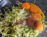 Une image de l'étape 2 de Quiche à la courgette sans pâte.
