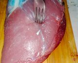 A picture of step 1 of Tenderloin Beef Loaf Steak.