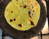 A picture of step 6 of Palak/ Spinach Paratha.