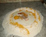 Foto del paso 1 de la receta: Tarta alta de jamón, queso, tomate y huevo