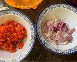 A picture of step 1 of Daal Maash.