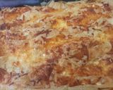 A picture of step 4 of Quick Crumpled Cheese Pie (Patsavouropita) with Soda.