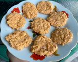 Hình bước làm 1 của món Chả cốm ức gà fake phiên bản healthy