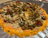 Foto del paso 6 de la receta: Pizza vegana con masa de boniato y zanahoria🥕