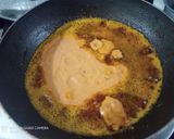 A picture of step 6 of Shahi Matar Paneer Masala.