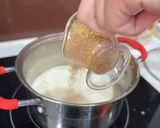 Hình bước làm 1 của món Thạch sô cô la siu núng na núng nính
