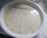 Tejfölös borsófőzelék recept fázis 3 fotója