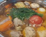 Gyökérzöldségek és társaik, az én húslevesemben recept fázis 5 fotója