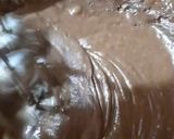 A picture of step 4 of Oreo Chocolate marble cake.