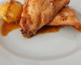 Foto del paso 7 de la receta: Conejo al salmorejo con papas