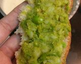 A picture of step 8 of Peas Stuffed Sandwich Pakode with a twist.