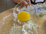 Challah con almendras