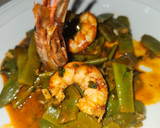 Foto del paso 6 de la receta: Judías verdes y gambas langostineras