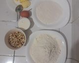 A picture of step 1 of Nutty rock cakes.
