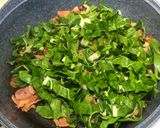 A picture of step 6 of Spinach Pasta.