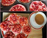 A picture of step 3 of Beetroot Suji Mini Uttapam.