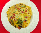 Foto del paso 1 de la receta: Tortilla a los 3 pimientos