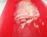Foto del paso 4 de la receta: Pastel de Pavo al Ajillo con Jamón y Queso