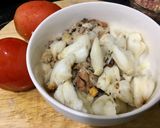 Hình bước làm 3 của món Cháo càng cua
