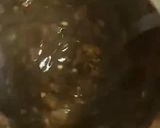 A picture of step 6 of Baked Tilapia Fish served with rocket leaves.