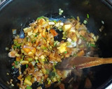 Foto del paso 5 de la receta: Sopa crema de verduras y hortalizas al curry amarillo hindú