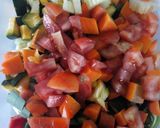 Foto del paso 2 de la receta: Tarta de verduras 🌶🥕🌽🍅🍆