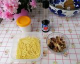Foto del paso 1 de la receta: Noodles con Gambones