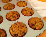 Foto del paso 9 de la receta: Muffins veganos de plátano y zanahorias🧁🥕🍌