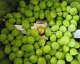 A picture of step 1 of Green peas chilla.