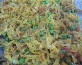A picture of step 7 of Farm fresh Cabbage -Peas Korma.