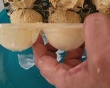A picture of step 8 of Summer Special Besan Laddoo Ice-cream.