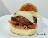 Foto del paso 6 de la receta: Hamburguesa casera de carne criollo en airfryer