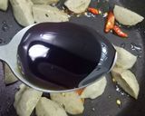 Foto langkah ke 3 dari resep Nasi Bakso Masak Kecap.