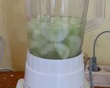 Foto langkah ke 2 dari resep Jus Jeruk Nipis-Mentimun (Cucumber Lime Juice).