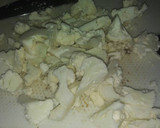 Foto del paso 1 de la receta: Ensalada de coliflor y hongos