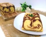 Foto langkah ke 5 dari resep Bolu Marmer 3 Telur Lembuut (metode all in one).