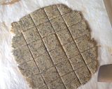 A picture of step 9 of Crunchy Sesame Cookies.