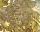 A picture of step 3 of Chayote with Beef #mymama'srecipe#authormarathon#.