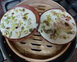 A picture of step 2 of Steam curd/ yammy sweet dish.