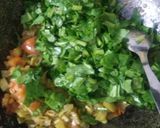 A picture of step 2 of Palak sabji/ Spinach sabji.