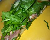 Foto del paso 6 de la receta: Pizza de crudo con rúcula 👌