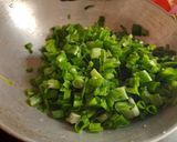 A picture of step 1 of Spring onion laccha paratha.