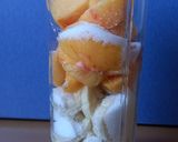 A picture of step 1 of 306. Nectarine and Banana Smoothie.