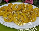A picture of step 4 of Suji Jalebis.