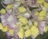 A picture of step 1 of Desi style egg keema.