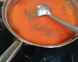 A picture of step 3 of Roasted Tomato Ginger Soup.