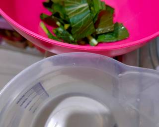 Es cendol sawi hijau 🥬 - Step 1