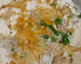 A picture of step 2 of Gujrati Dhokla.